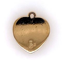 James Avery Tender Care Heart 14K Yellow Gold Charm
